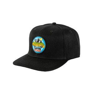 Meatfly kšiltovka Tyler Snapback Adventure Black | Černá | Velikost One Size