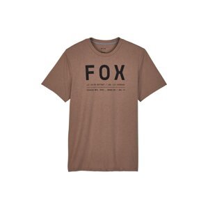 Fox pánské technické tričko Non Stop Ss Tech Chai | Hnědá | Velikost M