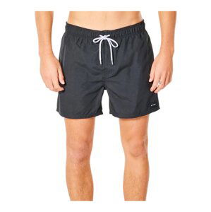 Rip curl pánské boardshorts Offset Volley Black | Černá | Velikost XXL