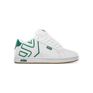 Etnies pánské boty Fader White/Green | Bílá | Velikost 9 US