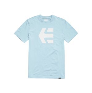 Etnies pánské tričko Icon Light Blue | Modrá | Velikost M | 100% bavlna
