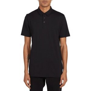Volcom pánské tričko Wowzer Polo Ss Black | Černá | Velikost M