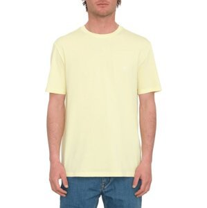 Volcom pánské tričko Stone Blanks Bsc Sst Aura Yellow | Žlutá | Velikost M | 100% bavlna