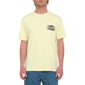 Volcom pánské tričko Strange Relics Bsc Sst Aura Yellow | Žlutá | Velikost XL