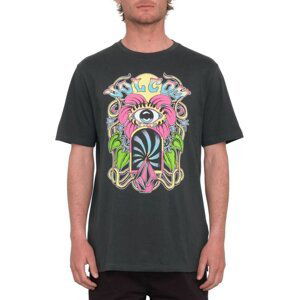 Volcom pánské tričko Eye See Yew Sst Stealth | Šedá | Velikost XL | 100% bavlna