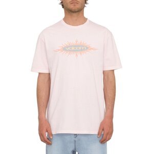 Volcom pánské tričko Nu Sun Pw Sst Lilac Ash | Fialová | Velikost L | 100% bavlna