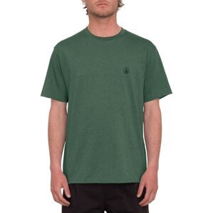 Volcom pánské tričko Circle Blanks Hth Sst Fir Green | Zelená | Velikost L