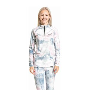 Meatfly dámské termo tričko Esme Clouds Pink | Růžová | Velikost L