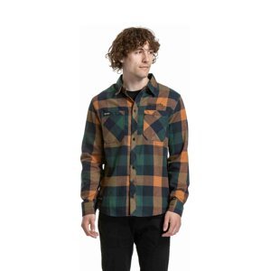 Meatfly pánská košile Kurt Violet / Red | Fialová | Velikost XXL | 100% bavlna