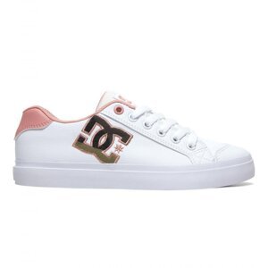 Dc shoes dámské boty Chelsea P SE White/Pink | Bílá | Velikost 6 US