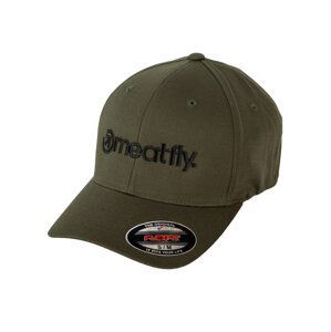 Meatfly Brand Flexfit Olive | Velikost S/M