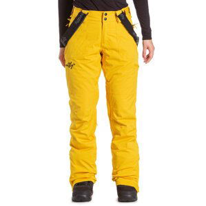 Meatfly snowboardové kalhoty Foxy E - Yellow Stripe | Žlutá | Velikost XS