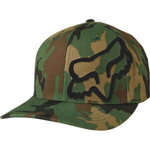 Fox kšiltovka Flex 45 Flexfit Hat - S20 Camo | Maskáč | Velikost L/XL