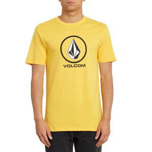 Volcom tričko Crisp Stone Short Sleeve Tee - S20 Citrus Gold | Velikost S