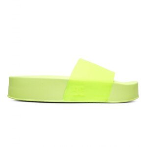 Dc shoes pantofle Slide Platform Yellow | Žlutá | Velikost 6 US