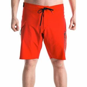 Meatfly pánské plavky Mitch Boardshorts 21 Pepper Red | Červená | Velikost S