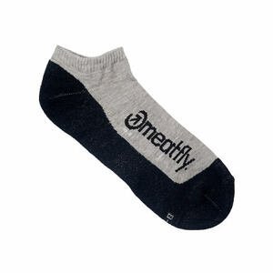 Meatfly ponožky Boot Grey | Šedá | Velikost S