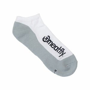 Meatfly ponožky Boot White | Bílá | Velikost M