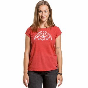 Meatfly dámské tričko Ellie Red Heather | Červená | Velikost S
