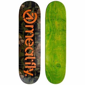 Meatfly skateboardová deska Flipin Substance Camo/Orange Mellow | Mnohobarevná | Velikost skate 7,75"