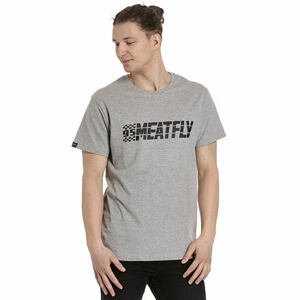 Meatfly pánské tričko Rust Grey Heather | Šedá | Velikost S