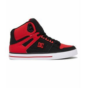 Dc shoes pánské boty Pure High-Top WC Fiery Red/White/Black | Černá | Velikost 10 US