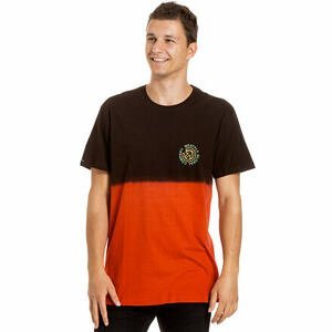 Meatfly pánské tričko Slash Rasta | Červená | Velikost S | 100% bavlna