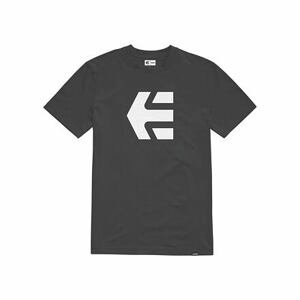 Etnies pánské tričko Icon Black/White | Černá | Velikost L