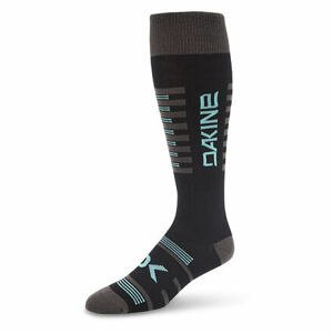 Dakine pánské ponožky Mens Thinline Sock Black Rail | Černá | Velikost S/M