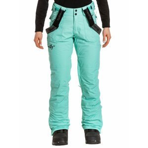 Meatfly dámské SNB & SKI kalhoty Foxy Mint | Zelená | Velikost XL