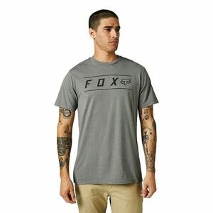Fox pánské tričko Pinnacle Premium Heather Graphite | Šedá | Velikost M | 100% bavlna