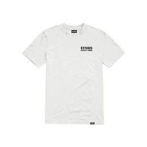 Etnies pánské tričko Rebel Sports White | Bílá | Velikost L