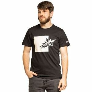 Meatfly tričko Big Shock White/Black | Černá | Velikost XS