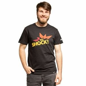 Meatfly tričko Big Shock Black | Černá | Velikost S
