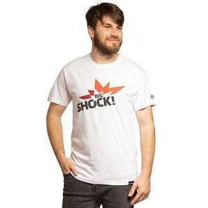 Meatfly tričko Big Shock White | Bílá | Velikost XS