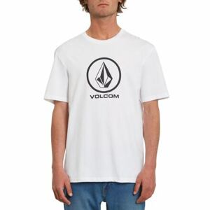 Volcom pánské tričko Crisp Stone Bsc Ss White | Bílá | Velikost M