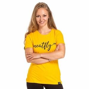 Meatfly dámské tričko Luna Deep Yellow | Žlutá | Velikost M