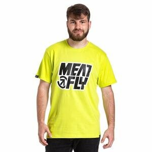 Meatfly pánské tričko Repash Safety Yellow | Žlutá | Velikost S