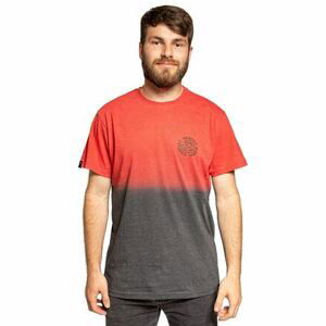 Meatfly pánské tričko Slash Bright Red / Charcoal Heather | Červená | Velikost XL
