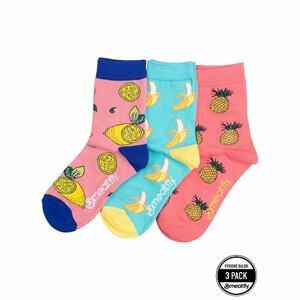 Meatfly ponožky Lexy Triple Pack Fruit | Mnohobarevná | Velikost S/M