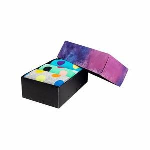 Meatfly ponožky Lexy Gift Pack Grey Dots | Mnohobarevná | Velikost S/M
