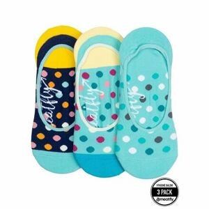 Meatfly ponožky Low Socks Triple Pack Ocean Blue | Modrá | Velikost One Size