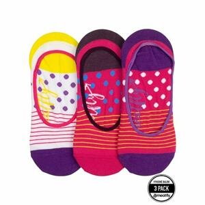 Meatfly ponožky Low Socks Triple Pack Yellow Stripe | Žlutá | Velikost One Size