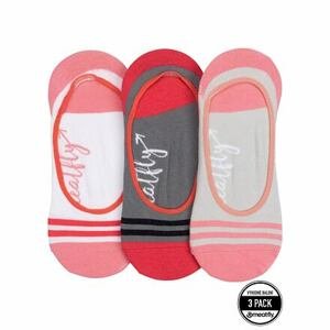 Meatfly ponožky Low Socks Triple Pack Grey | Šedá | Velikost One Size