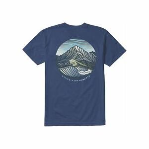 Etnies pánské triko Rp Circular Wave Tee Navy | Modrá | Velikost M