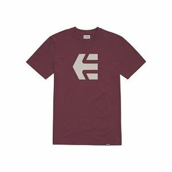 Etnies pánské triko Icon Brick | Červená | Velikost M