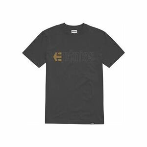 Etnies pánské triko Ecorp Black/Gum | Černá | Velikost M