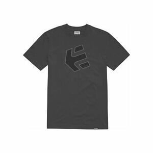 Etnies pánské triko Crank S/S Black/Charcoal | Černá | Velikost M