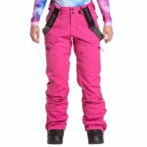 Meatfly dámské SNB & SKI kalhoty Foxy Premium Berry Pink | Růžová | Velikost L