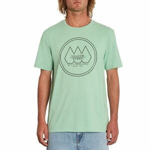 Volcom pánské tričko Tri Stone Hth Sst Lichen Green | Zelená | Velikost S